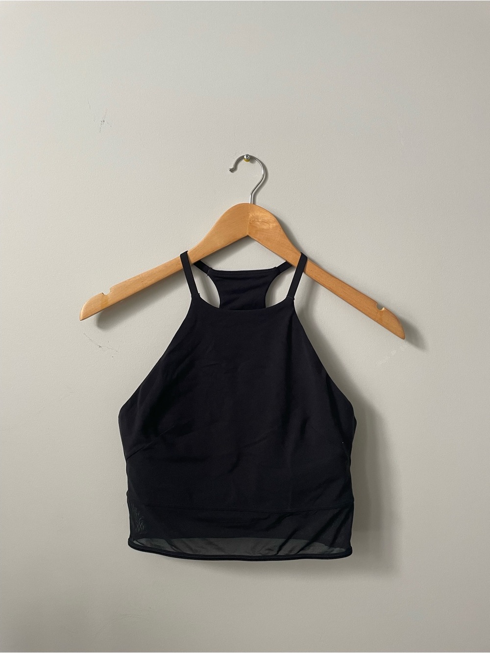 Lululemon Black High-Neck Camisole Tank Top • Women’s S